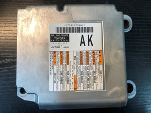 レクサス LEXUS IS エアバッグ エアーバック コンピューター 89170-53860 152100-5921　ECU 修理します。保証付き　センサー