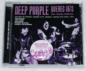 DEEP PURPLE / QUEBEC 1972 feat. Randy California