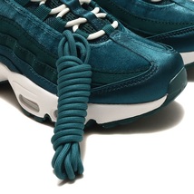 ナイキ エア マックス 95 定価18700円 26cm US9 グリーン WMNS AIR MAX 95 ベルベット サテン スニーカー_画像10