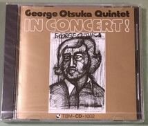 TBM/ジョージ大塚 / イン・コンサート GEORGE OTSUKA / IN CONCERT! /新品未開封/シール帯付CD_画像1