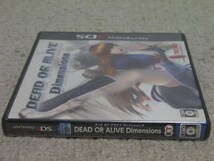 ■■ 即決!! 3DS デッドオアアライブ ディメンションズ DEAD OR ALIVE Dimensions／ NINTENDO ニンテンドー3DS■■_画像6