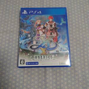 中古 PS4 イースX -NORDICS- イース10 ノーディクス 初回特典コード未使用 日本ファルコム Falcom