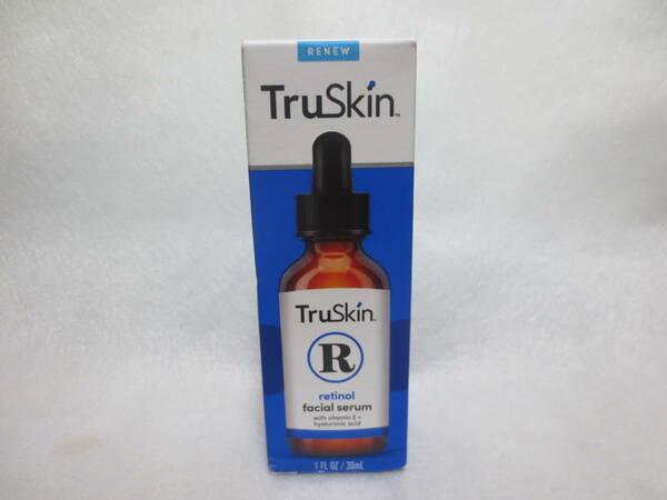 新品 TruSkin トゥルースキン レチノール顔用美容液 30ml フェイシャルセラム　ビタミンE＋ヒアルロン酸