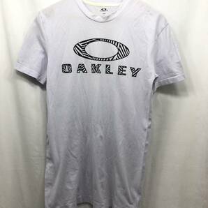 OAKLEY ロゴプリント 半袖 Tシャツ メンズ L ライトパープル オークリー 24011501の画像1