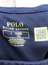 POLO RALPH LAUREN キッズ ワンピースサイズ4 110cm ネイビー系 長袖 子供服 ラルフローレン 24011603_画像3