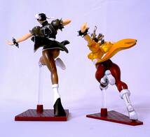 やまと 春麗＆キャミー リペイントver. Street Fighter 2 カプコンフィギュアコレクション 塗装済完成品 5種まとめ売り 全高約15cm 箱なし_画像4