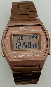 動作確認済 カシオ 腕時計 casio ブラウン スタンダード B640WC brown レディース腕時計