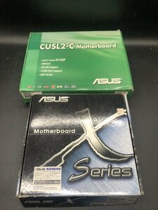 ASUS SERIES「A7V8X-MX SE」 「CUSL2-C」マザーボード 箱 説明書 付属品多数 まとめ 2点