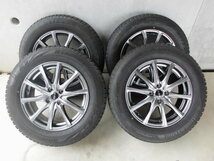 195/65R16 ブリヂストン VRX2 4本 2019年製 バリ溝 イボ付 ほぼ新品 ホイール付 中古 激安 売切 ロッキー ライズ_画像1