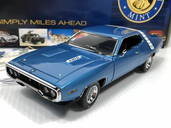 フランクリンミント 1971年型 プリムス ロードランナー 1/24 ミニカー FRANKLIN MINT ダイキャスト