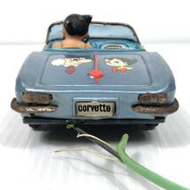 旧バンダイ ブリキ 鉄腕アトム スポーツカー 当時物 ビンテージ レトロ 玩具 ジャンク品 アトムスポーツ_画像6