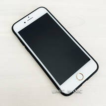 iPhone 7 8 SE (第2世代/第3世代) SE2 SE3 ケース スマホ 背面取り付け型 デニム風 軽量 グリーン 緑 緑色 アイフォン_画像2