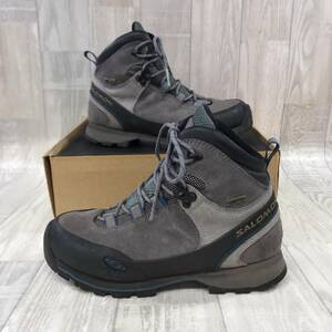 NZ2292*SALOMON : PROTREK 6 GTX W*24* gray box attaching Salomon Protrek waterproof trekking boots GORE-TEX