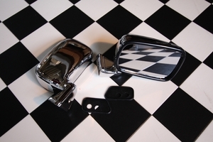  Rover Mini Cooper style chrome door mirror MONCMFD-R(L) kenz