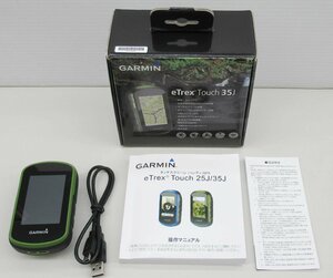 ☆GARMIN　ガーミン　ハンディGPS　eTrex Touch 35J　アウトドア　010-01325-19【現状品】