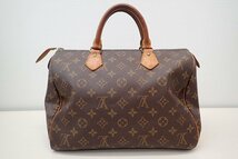 LOUIS VUITTON ルイヴィトン モノグラム スピーディ30 M41526 M41108 ハンドバッグ_画像1