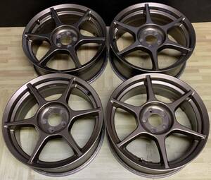 Buddyclub P1 racing レーシング　アルミホイール　17x7J PCD:100 5穴　4本　