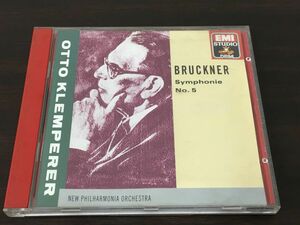 ブルックナー：交響曲第5番　オットー・クレンペラー /フィルハーモニア管弦楽団 【CD】
