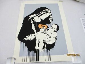 希少 WCP Banksy バンクシー TOXIC MARY リプロダクション シルクスクリーン プリント 現代アート 限定品