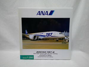 【中古】全日空商事 ANA オフィシャルプレシジョンモデル NH20072 ボーイング 787-8