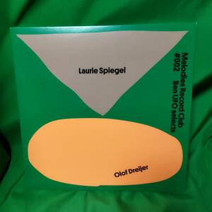 12' レコード Ben UFO Selects Laurie Spiegel / Olof Dreijer - Melodies Record Club 002