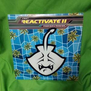 ３枚組 LP レコード Various - Reactivate 11 (Stinger Beats & Techno Rays) //Trance, Techno, Hard Trance, Acid 系コンピ