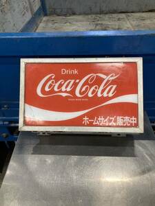 * Coca Cola Home size on sale signboard retro 