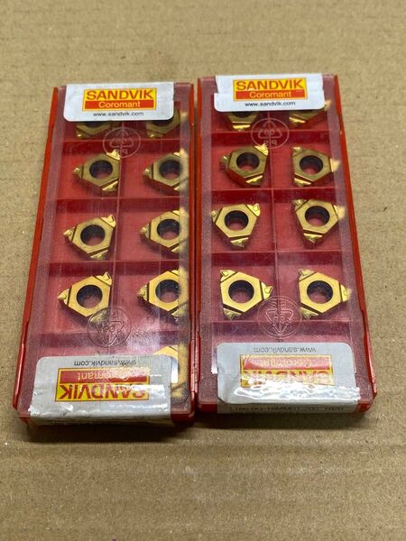 サンドビック SANDVIK ネジ 切削チップ 2ケ-ス