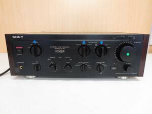 H102　SONY　通電確認済み　INTEGRATED　STEREO　AMPLIFIER　TA-F555ESR