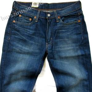 メンズ W30 未使用 定価8,800円 リーバイス Levi's 514 ストレート デニムパンツ ジーンズ ヒゲ加工 00514-1302の画像2