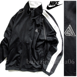  men's L* unused regular price 14,850 jpy NIKE Nike jersey jersey total pattern graphic light weight black black 
