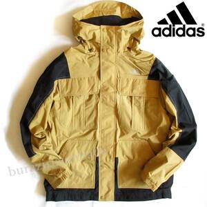 メンズ XL ルーズ◆未使用 定価14,300円 adidas アディダス PRSVE マウンテンジャケット オーバーサイズシルエット マウンテンパーカー