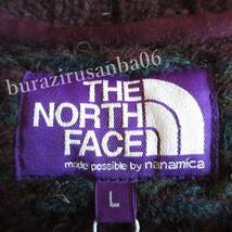 L◆未使用 定価35,200円 THE NORTH FACE PURPLE LABEL ノースフェイス パープルレーベル フィールド クルーネック セーター オーバーサイズ_画像8