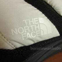 メンズ 27cm◆未使用 定価13,750円 THE NORTH FACE ノースフェイス ヌプシ トラクションライト モック 4 撥水ナイロン 防寒シューズ 白黒_画像4