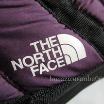 メンズ 29cm◆未使用 定価13,750円 THE NORTH FACE ノースフェイス ヌプシ トラクションライト モック 4 撥水ナイロン 防寒シューズ 紫黒_画像4