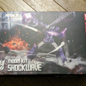 トランスフォーマー 風雷模型 FlameToys ショックウェーブ SHOCKWAVE 空箱 箱 HASBRO ハズブロの画像1