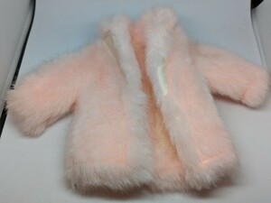 コート 毛皮コート 毛皮 人形 ジェニー TAKARA タカラ 着せ替え人形 衣装 昭和レトロ 洋服 ピンク