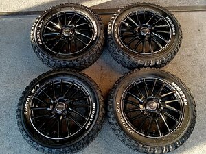 中古セット★シュナイダーセイバーロンド★M/Tホワイトレター★165/65R14★ハスラー/デリカミニ/キャストアクティバ等　４本セット