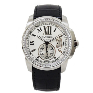 Cartier Cartier Carib ru white bezel diamond white * free shipping *