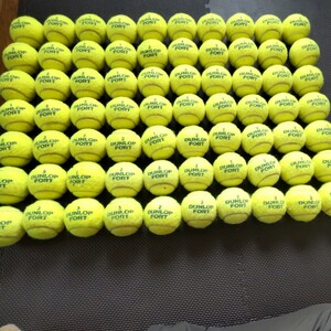 DUNLOP 公式テニス中古ボール　７０個