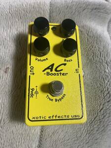 Xotic AC Booster(エキゾチックエーシーブースター）中古