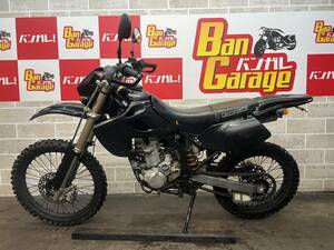 カワサキ KLX250？Dトラッカー？ D-TRACKER？ LX250E 書類有り 場内走行確認済み 始動動画有り 売り切り 未整備 現状車 バンガレ