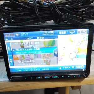 carrozzeria カロッツェリア AVIC-ZH07 HDD カーナビ 2012年地図　フルセグテレビ放送 CD DVD Bluetooth 動作確認済み