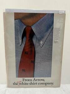 1968年8月23日号LIFE誌広告切り抜き【Arrow アロー/シャツ・ネクタイ】アメリカ買い付け品60sビンテージUSAインテリアアパレルファッション