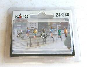 ★1円〜KATO Ｎゲ－ジ用人形24-238 介護 関水金属 病院 高齢者 車椅子 ジオタウン ストラクチャー 情景 背景★