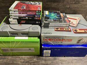 1円スタート ジャンク PS2 xbox360 ファミコン PS ソフト付き Nintendo 任天堂 ゲーム まとめ売り レトロ ファミリーコンピュータ 即決有り