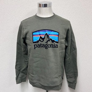新品 PATAGONIA パタゴニア スウェット シャツ カーキ Sサイズ