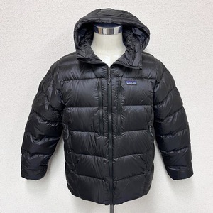 新品 PATAGONIA パタゴニア メンズ フィッツロイ ダウンフーディー ブラック Sサイズ