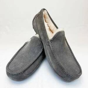 新品 UGG アグ メンズ スリッポン ASCOT グレー 26.0cm