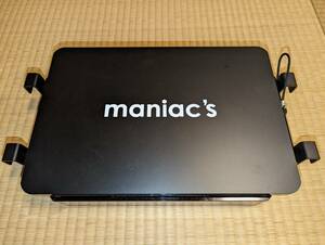 ヴァルケイン カスタムトレイ maniac's モデル2 40サイズ 中古 ロデオクラフト RCカーボンタックルバック バッカン マニアックス